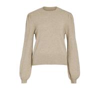 Vila Ril Balloon High Neck Sweater Beige XL Donna