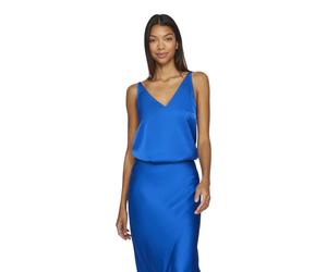 VILA - Ravenna V-Neck Strap T-Shirt Donna - - Tops - Donna - Blu - M