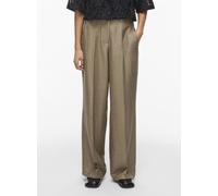 Vila - ROUJULIET HW F/L S/F TROUSER Marrone - Abbigliamento 38 Marrone