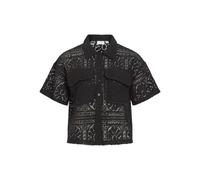 Vila Shirt Vimerinda 2/4 Camicetta/Vol, Nero, S Donna