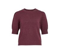 Vila Sleeve O-Neck Knit Top Viril Noos-Maglia a Maniche Lunghe a 2/4, Fig, XS Donna