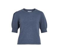 Vila Sleeve O-Neck Knit Top Viril Noos-Maglia a Maniche Lunghe a 2/4, Vendimia Índigo, XXL Donna