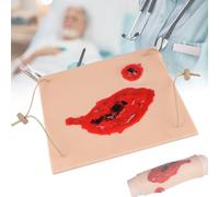 VILA SMO Modello Indossabile Regolabile per La Simulazione di Ferite Traumatiche, Kit di Addestramento per Il Tamponamento di Ferite alla Coscia, Modelli Didattici Riutilizzabili, Set per L'emostasi