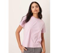 VILA - T-shirt oversize vestibilità boyfriend color rosa orchidea S
