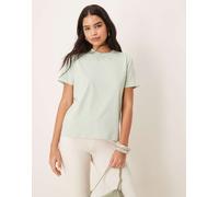 VILA - T-shirt oversize vestibilità boyfriend color verde limo L