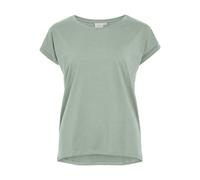 Vila T-Shirt Vidreamers New Pure-Maglietta Noos, Verde Silt, M Donna