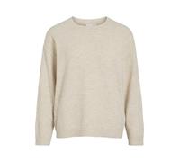 Vila Top da Donna Viliga L/S O-Neck Knit Top-Noos, Betulla, M, Betulla, M