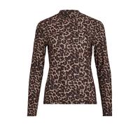 VILA Top 'Leoa' beige / marrone / nero Donna - Abbigliamento - Taglie comode - Maglie e top - Top VILA XXL