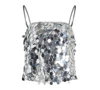 VILA Top 'VICHAYA' argento Donna VILA XXL