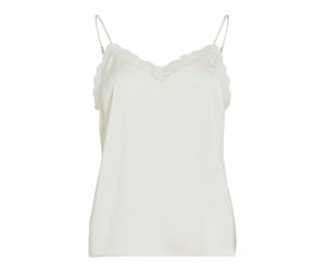 VILA Top 'VIEnna Ravenna' bianco Donna - Abbigliamento - Taglie comode - Maglie e top - Top VILA L