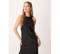 Vila - Viravenna S/L Ankle Dress - Noos/Dc Nero - Abbigliamento 38 Nero