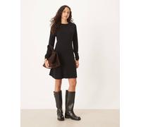 VILA - Vestito corto in maglia nero XS