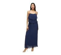Vila Chiffan Pleat Sleeveless Dress Blu 34 Donna
