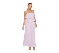 Vila Chiffan Pleat Sleeveless Dress Rosa 44 Donna