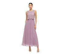 Vila Lace Dress Vimilina-Abito in Pizzo Noos/Dc, Toadstool, 46 Donna