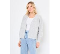 Vila - VIALVA L/S OPEN KNIT CARDIGAN/LS Grigio - Abbigliamento M Grigio