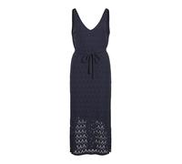 Vila Viamalina V-Neck S/L Midi Dress/Pb, Blazer Blu Marine, M Donna