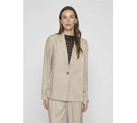 Vila - VIBOLIS L/S BLAZER Beige - Abbigliamento 36 Beige