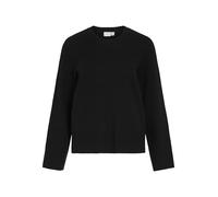 Vila Vicassie O-Neck L/S Knit Top-Noos Pullover, Nero, XS Donna