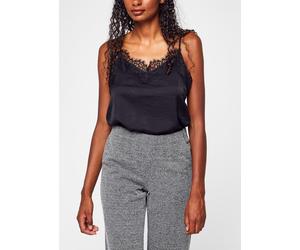 Vila - VICAVA NEW LACE SINGLETSU - NOOS Nero - Abbigliamento 36 Nero