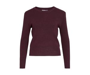 Vila Vicomfy O-Neck L/S Knit Top - Noos, Fig, L