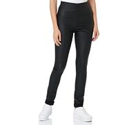 VILA VICOMMIT New Coated RWSK Legging-Noos, Leggings da Donna, Black, L
