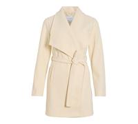 Vila Vicooley Collar Belt Coat-Noos Cappotto, Betulla, 40 Donna