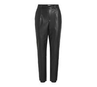 Vila Vidagmar Varone HW Coated Pant-Noos Pantaloni, Nero, 42 Donna