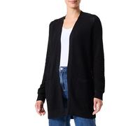 Vila Vidalo L/S Knit Cardigan Noos Maglione, Nero, L Donna