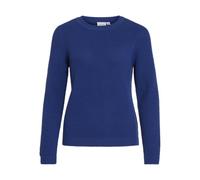 Vila Vidalo O-Neck L/S Knit Top-Noos, Mazarine Blu, M Donna