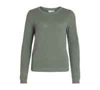 Vila Vidalo O-Neck L/S Knit Top/su-Noos, Laurel Wreath, L Donna