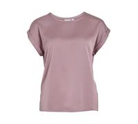 Vila Viellette S/S Satin Top-Noos, Toadstool, 40 Donna