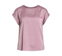 Vila Viellette S/S Satin Top-Noos, Toadstool, 40 Donna