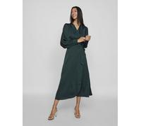 Vienna Ravenna L/S Ankle Wrap Dress-Noos by Vila 34 Nero