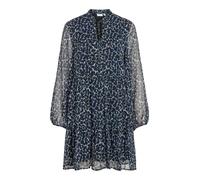 Vila VIFALIA - Mini abito da donna a maniche lunghe, Peonia blu navy 1, 42