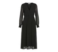 Vila Vifalia V-Neck L/S Midi Dress - Noos Vestito Donna
