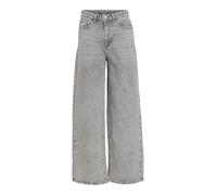 Vila VIFREYA - Jeans da Donna a Vita Alta, Denim Grigio Chiaro., 40W x 30L