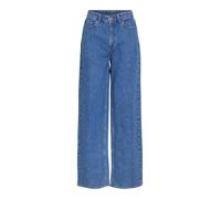 Vila VIFREYA - Jeans da Donna a Vita Alta, Media Blu Denim, 40W x 30L