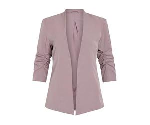 Vila Viher New 3/4 Blazer Noos, Toadstool, S Donna