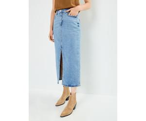 Vila - VIJAF HW MIDI DENIM SKIRT-NOOS Blu - Abbigliamento 36 Blu