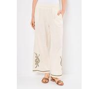 Vila - VIJOSLA HW 7/8 WIDE PANTS Beige - Abbigliamento 40 Beige