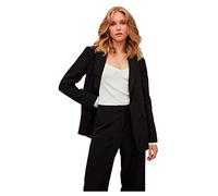 Vila Vikamma Loose Blazer-Noos, Nero, 42 Donna