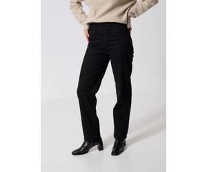 Vila - Vikelly Jaf Hw Straight Jeans Blk-Leo Nero - Abbigliamento 38 X 32 Nero
