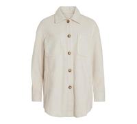 Vila VIKIMMI Shirt L/S Jacket-Noos Giacca, Melan Naturale Super Leggero, XS Donna
