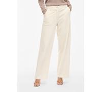 Vila - Vikita Rw Wide Corduroy Pants - Noos Bianco - Abbigliamento XS Bianco