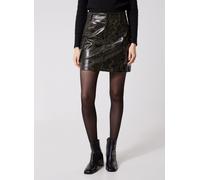 Vila - Vilisana Hw Short Snake Pu Skirt Verde - Abbigliamento 36 Verde
