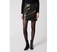 Vila - Vilisana Hw Short Snake Pu Skirt Verde - Abbigliamento 42 Verde
