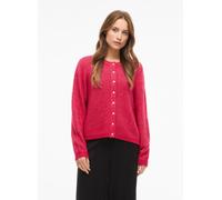 Vila - Vilory O-Neck L/S Knit Cardigan-Noos Rosa - Abbigliamento XS Rosa