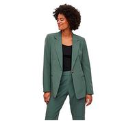 Vila VILOWNY Straight Noos Blazer, Duck Green, 36, Verde Duck, 42