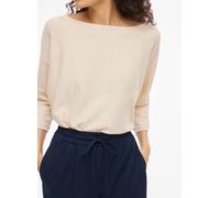 Vila - Vimalu Boatneck 3/4 Sleeve Knit Top-Noos Beige - Abbigliamento M Beige
